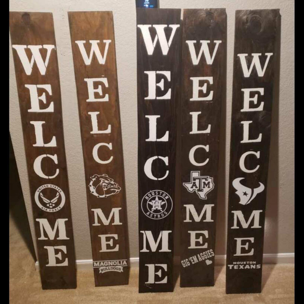 Houston Astros Porch Sign: Weatherproof Texas Welcome Decor