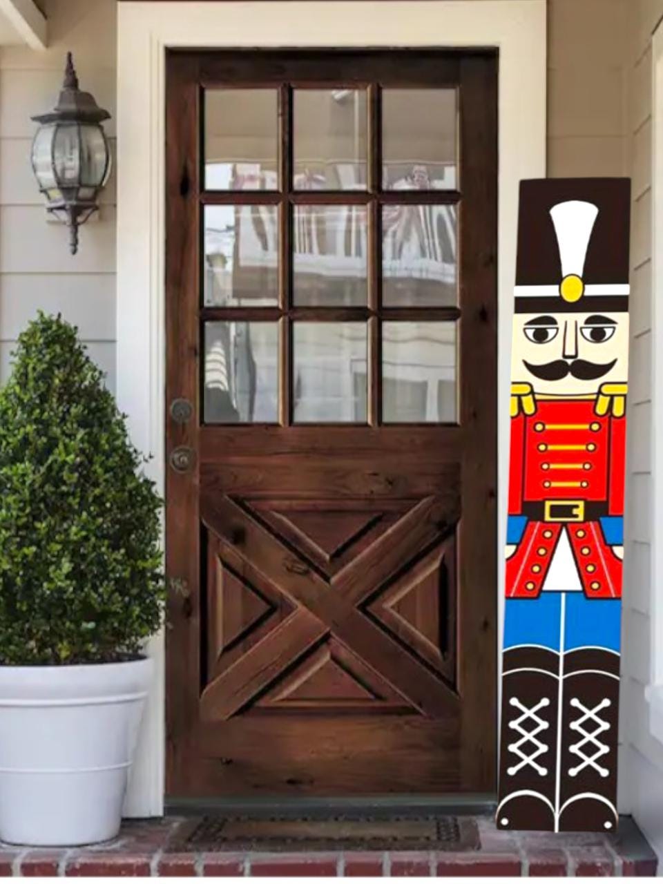 Large Indoor/Outdoor Nutcracker Leaner  Sign - weatherproof  - heavy Duty- Full Color