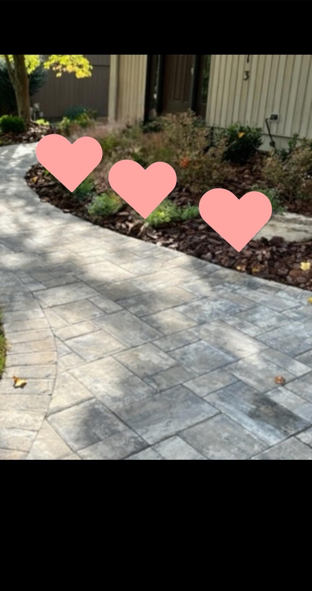 Personalized Wooden Heart Decorations: All Weather, Set of 3