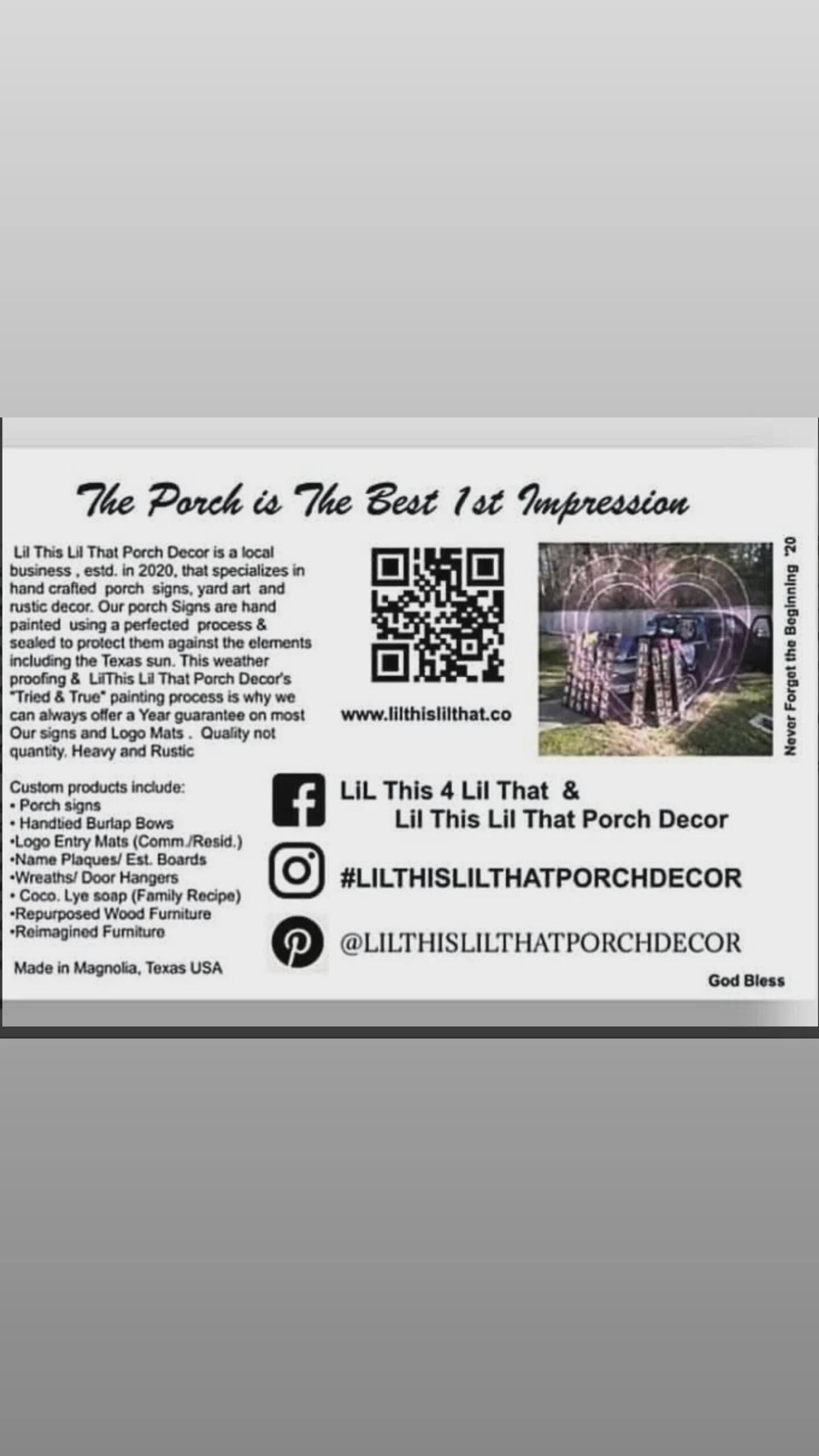 Patriotic Welcome Porch Sign: Red White Blue Vertical Decor