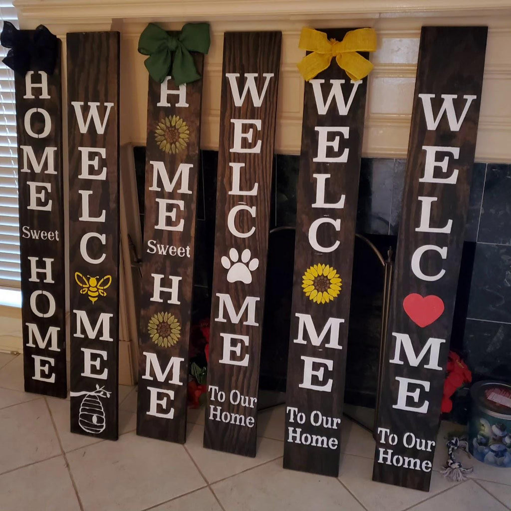 Patriotic Texas Flag Porch Sign