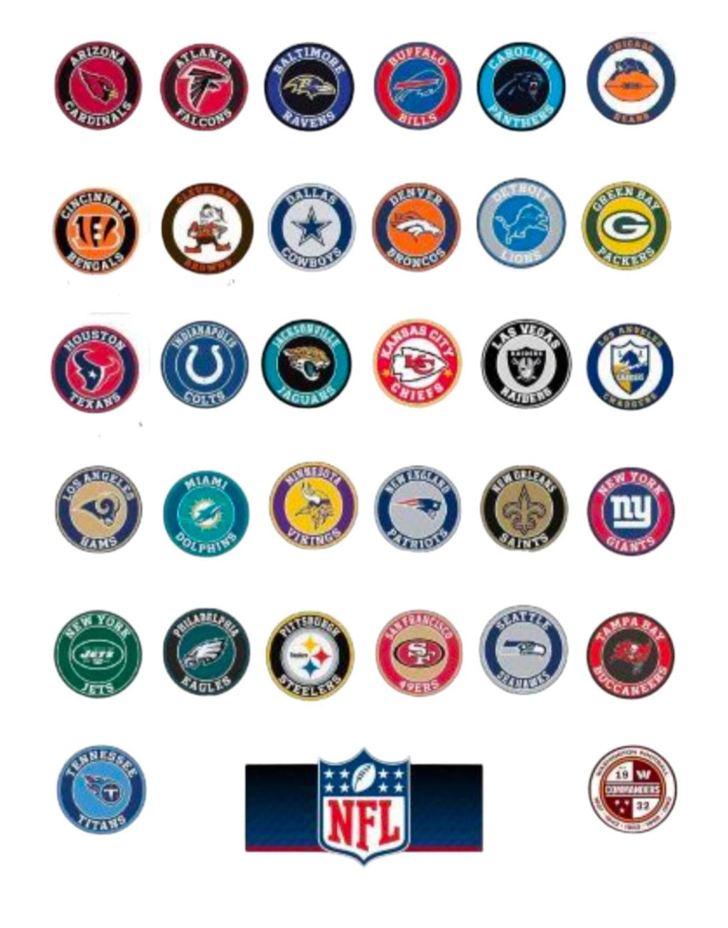 Colorful NFL Football Team  Inspired Welcome Porch Signs with Matching Jute Burlap  Bow